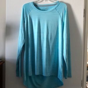 Jockey Yoga Long Sleeve Top with Cutaway Back